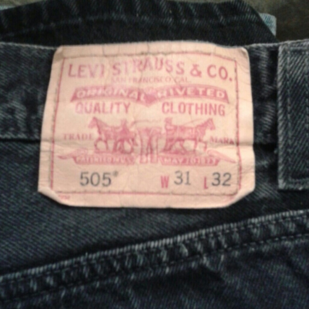 Mens 505 Levi Jeans