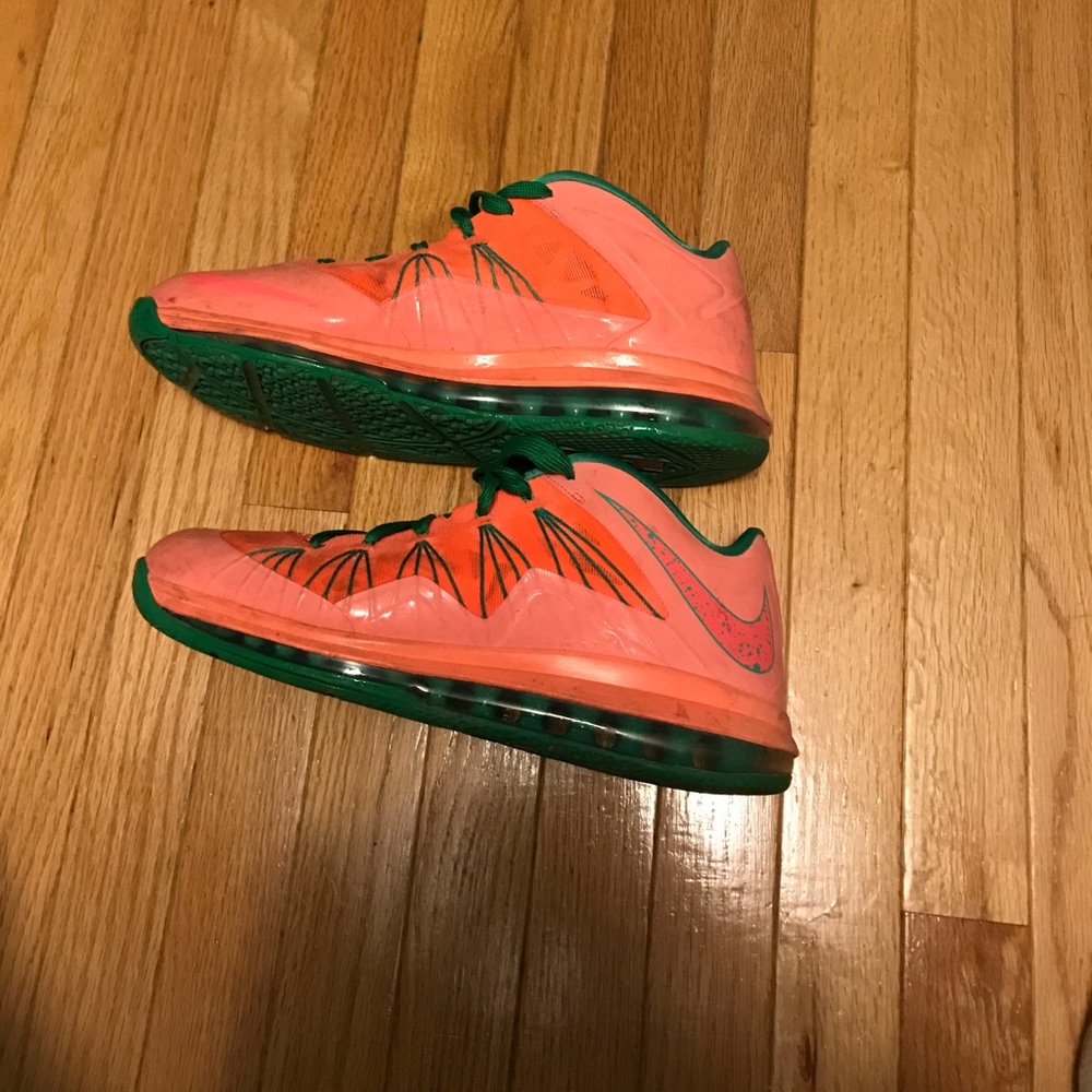Lebron 6 mango/watermelon low