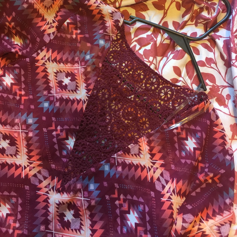 Patterned blouse