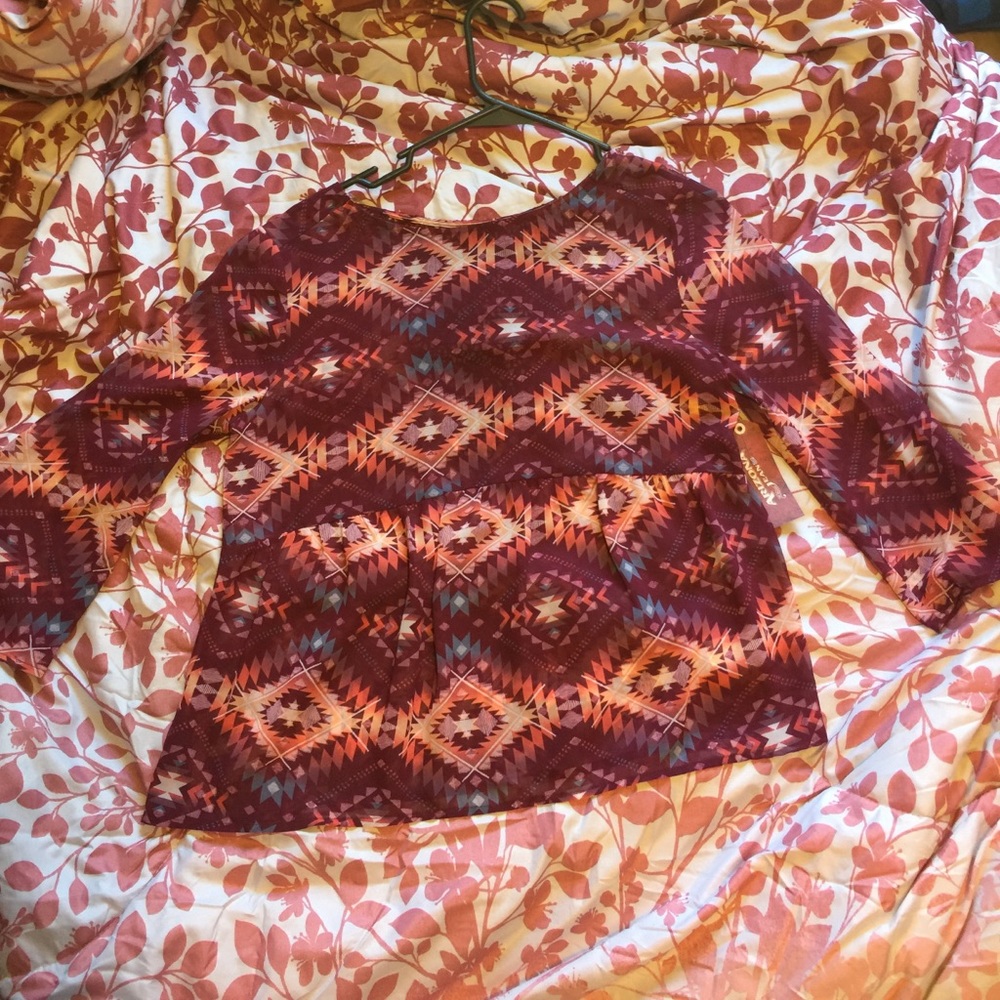 Patterned blouse - Picture 3 of 6
