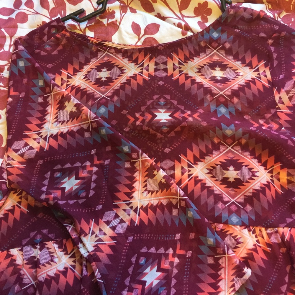 Patterned blouse - Picture 4 of 6