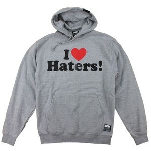 NIP NWT Kayo DGK Motivation I love Haters Hoodie