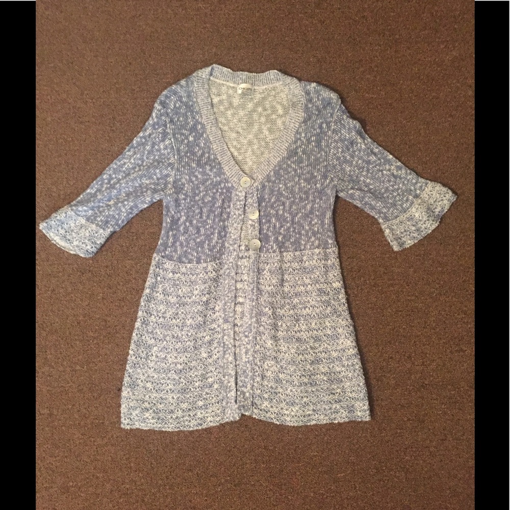 Chico's Long sweater (Size 2) Fits like M/L