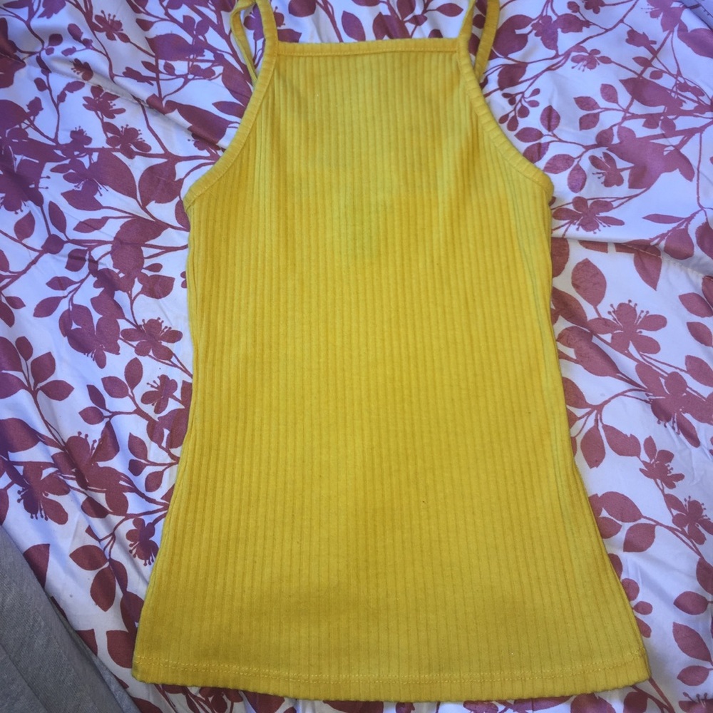 Yellow tank top