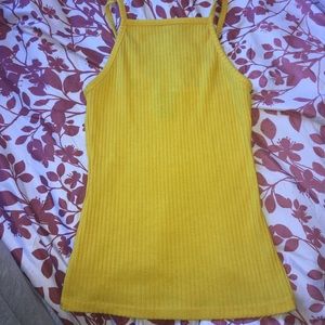 Yellow tank top