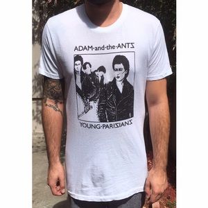 Adam and the Ants Young Parisians vintage tee