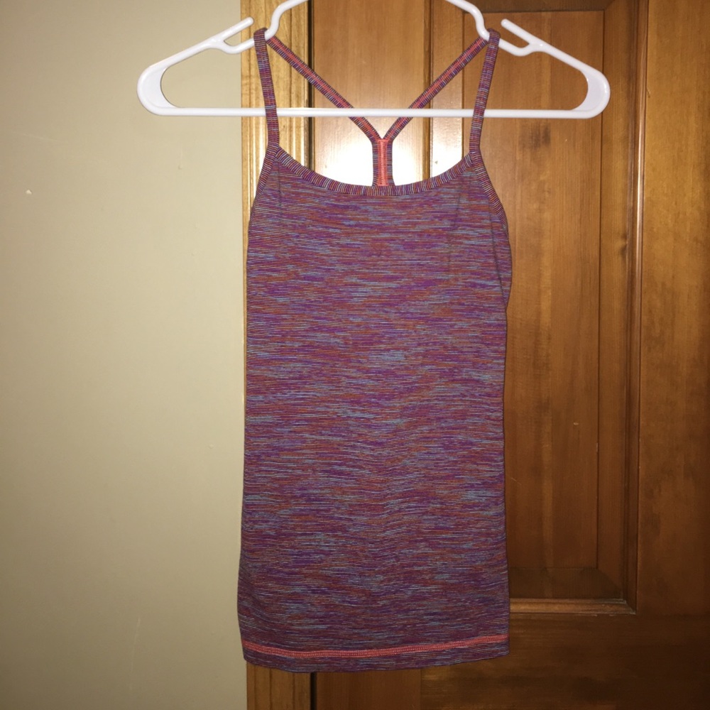 lululemon multi-colored tank top