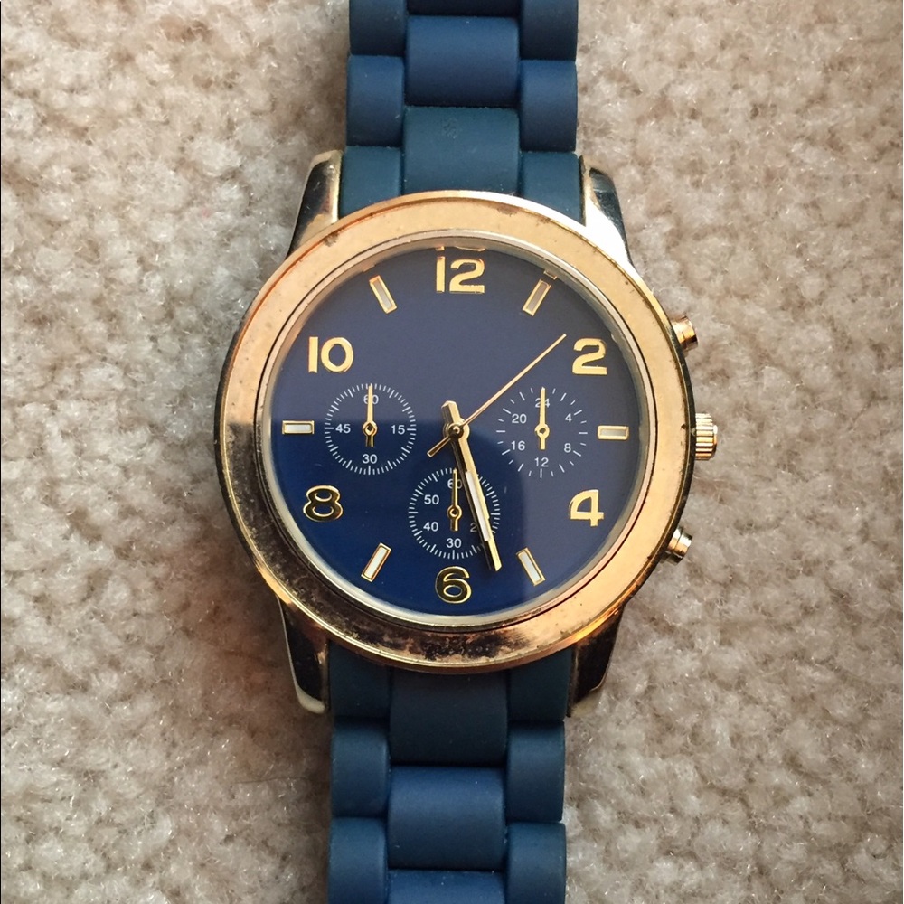 Blue Wrist Watch