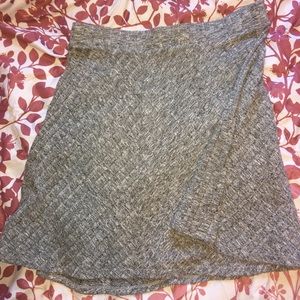 Grey skater skirt