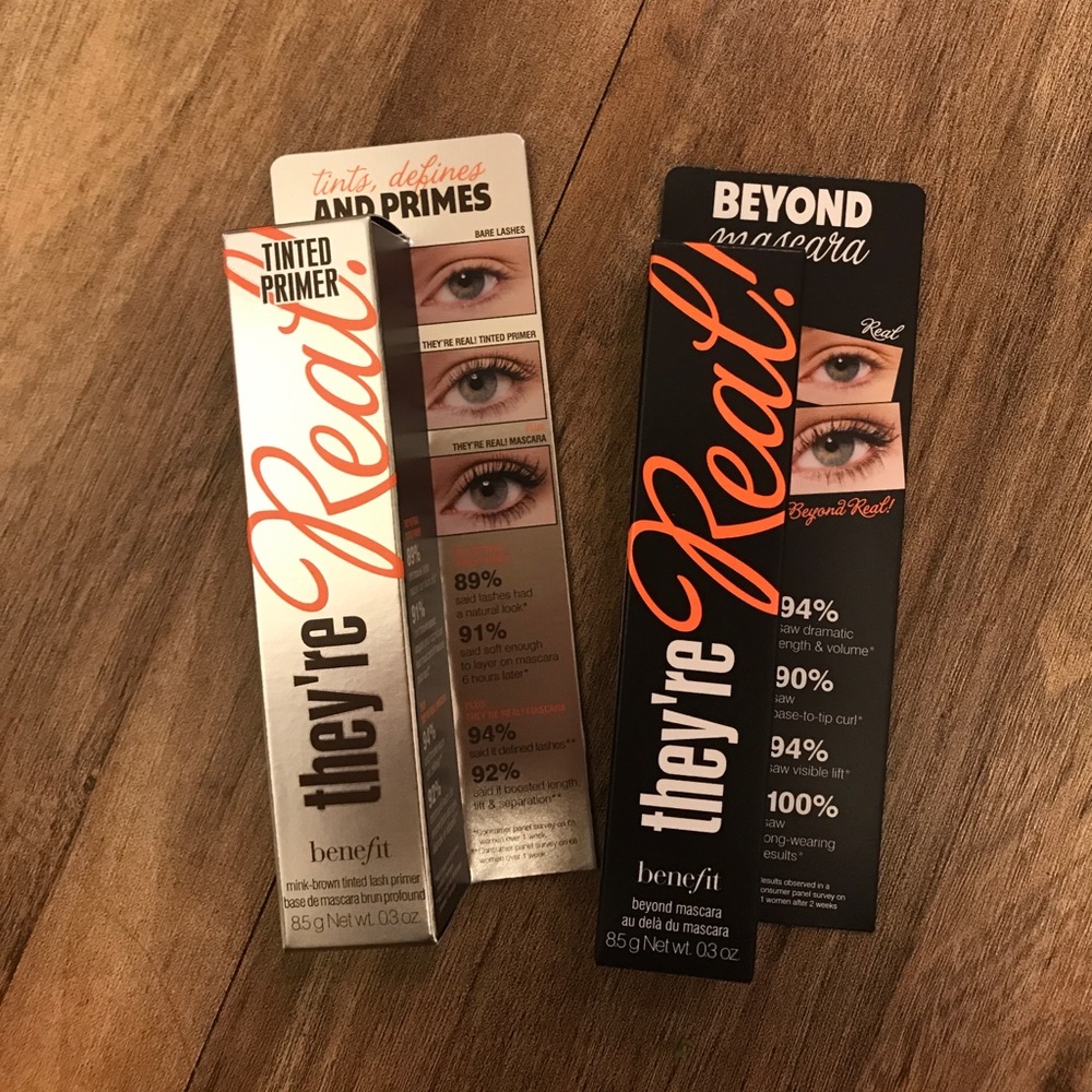 Benefit They're Real Primer and Mascara