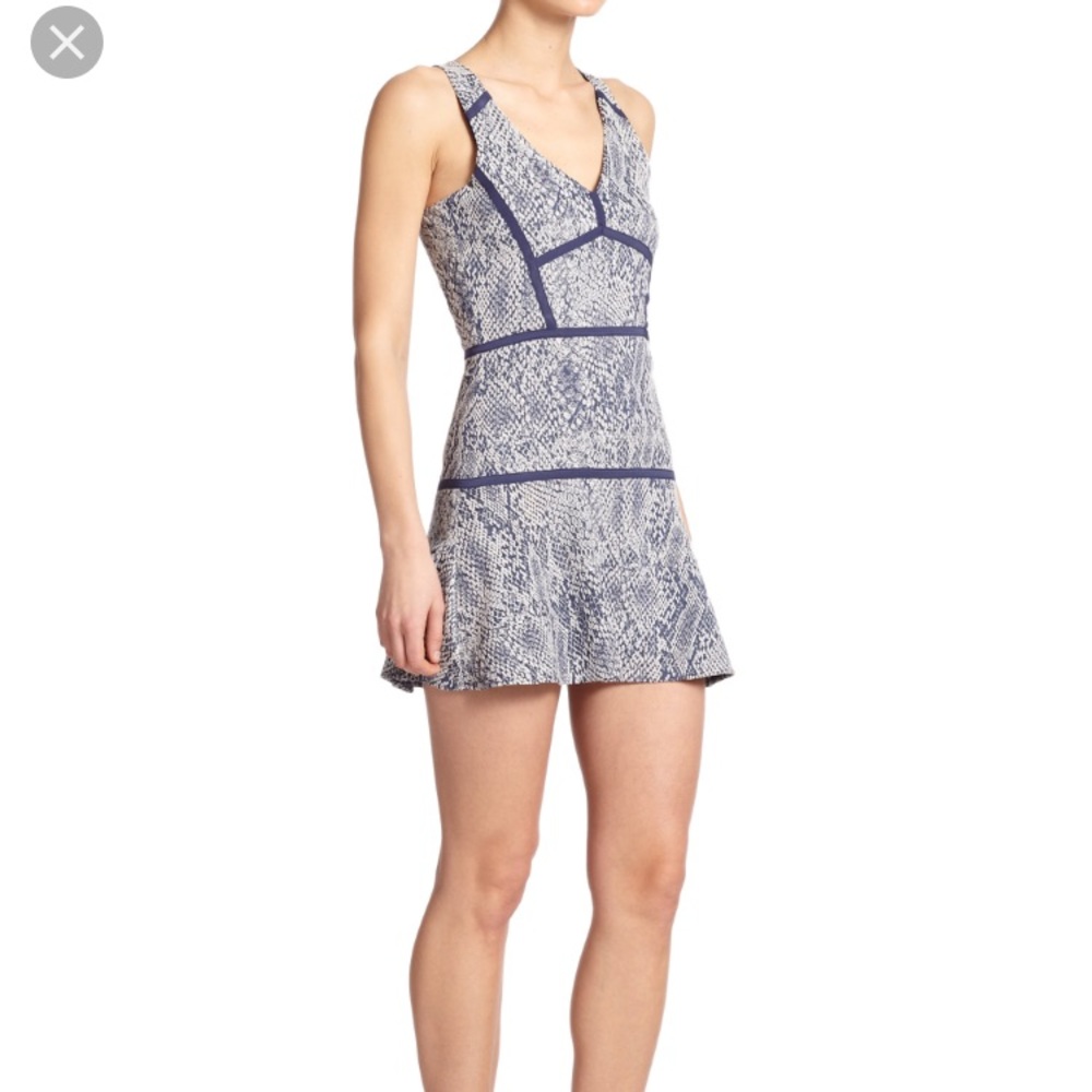 Blue Parker dress