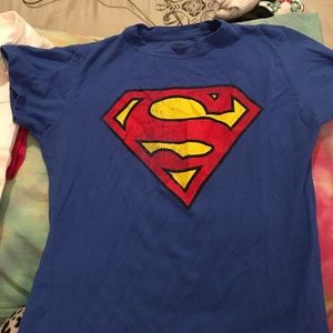 Ladies small superman shirt