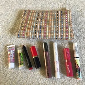 8 pack Ipsy lipstick/glosses