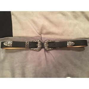 Double buckle belt