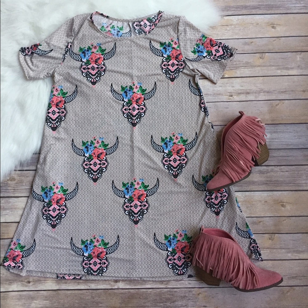 🎉FLASH SALE🎉Longhorn Bull Dress - Picture 7 of 8