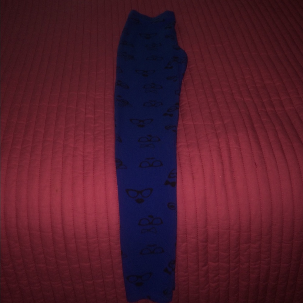 Blue total girl Tights