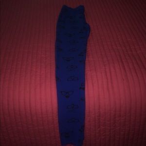 Blue total girl Tights