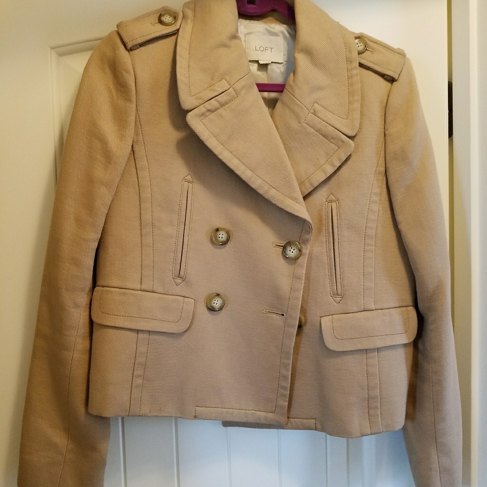 Loft Tan Blazer Jacket