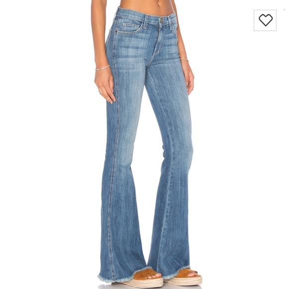 Current Elliott The High Rise Low Bell Jean - Picture 2 of 8