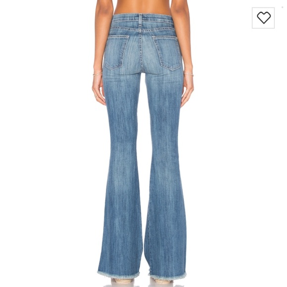 Current Elliott The High Rise Low Bell Jean - Picture 3 of 8