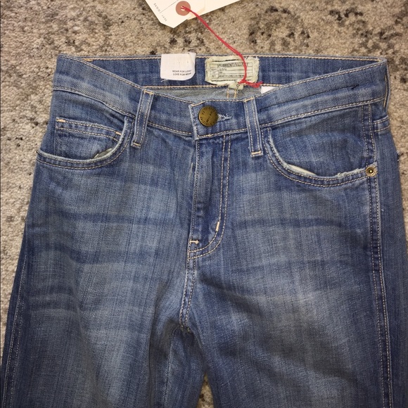 Current Elliott The High Rise Low Bell Jean - Picture 5 of 8