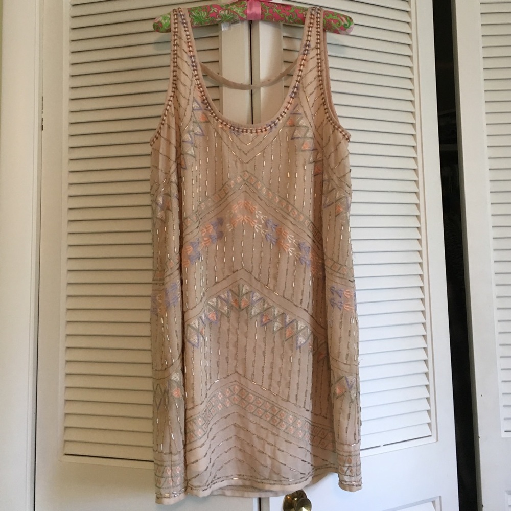Free People beaded dress
