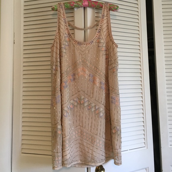 Free People beaded dress - Picture 1 of 2