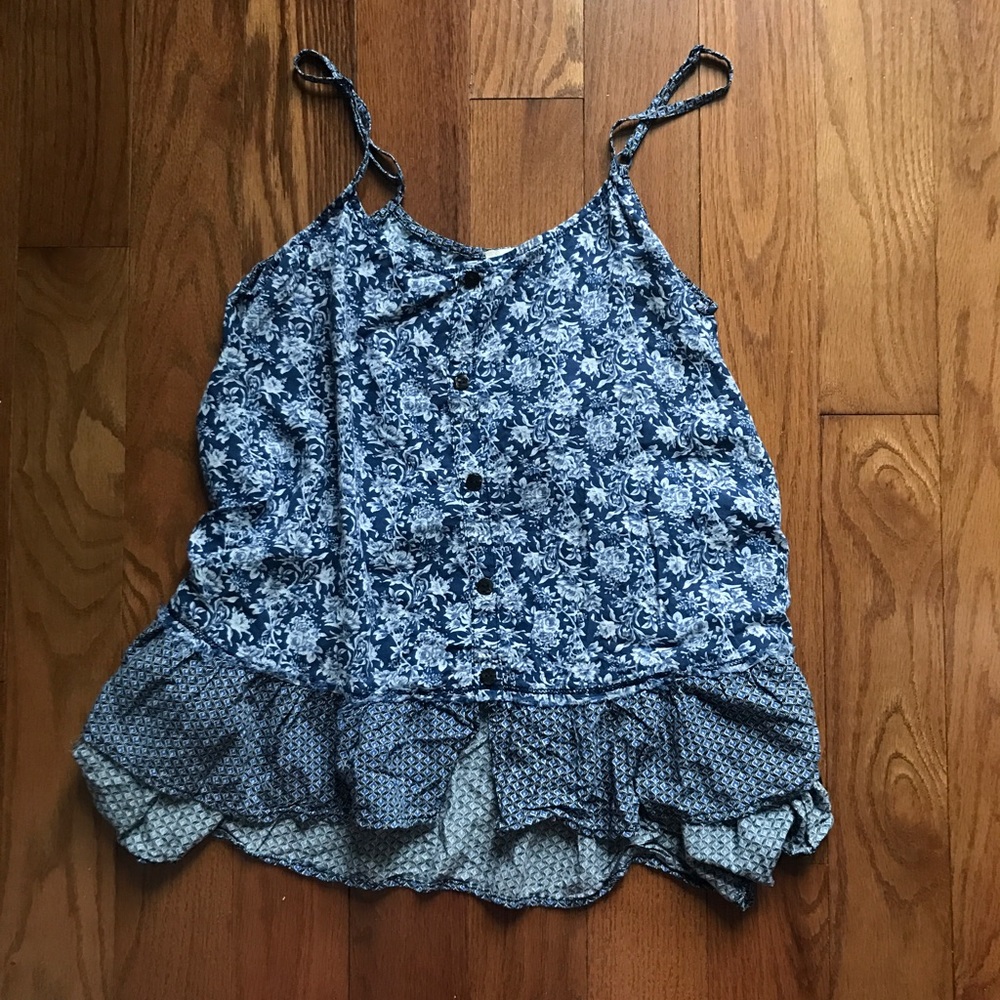 Altar'd State Floral Design Blouse