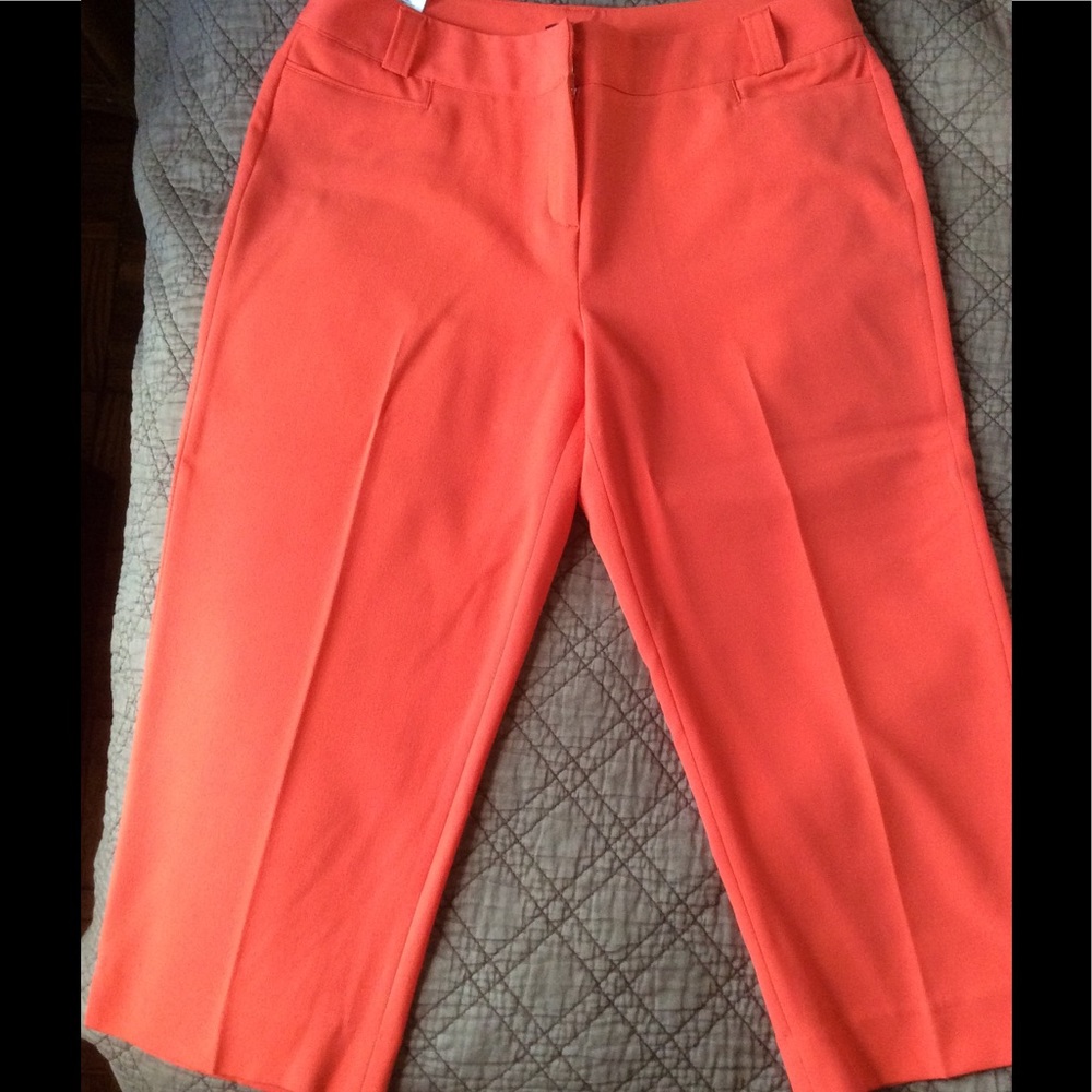 Rafaella True Orange Capris