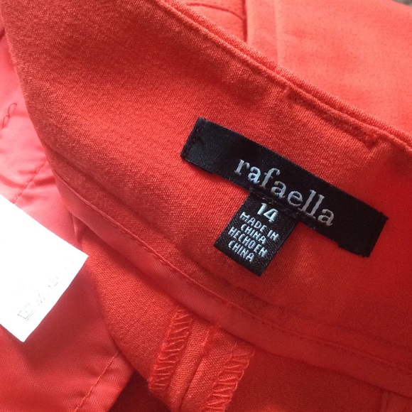 Rafaella True Orange Capris - Picture 4 of 8