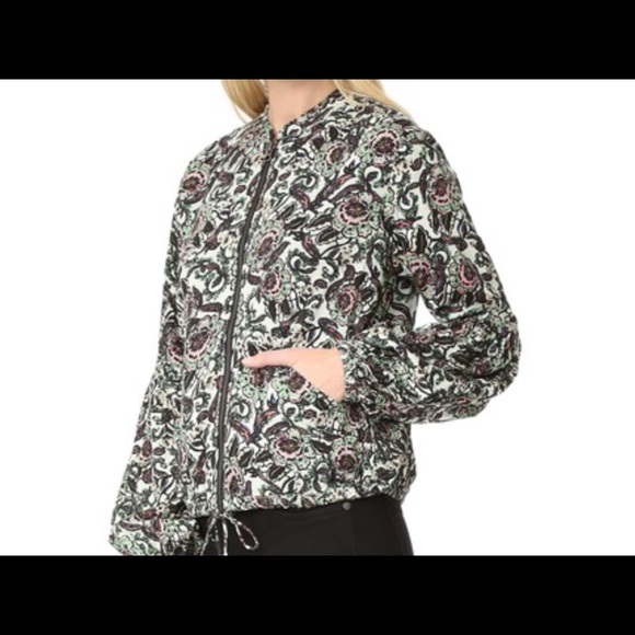 NWT Free People Balloon Sleeve Jacket in Mint - Picture 6 of 8