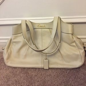 Ivory COACH purse. Never used