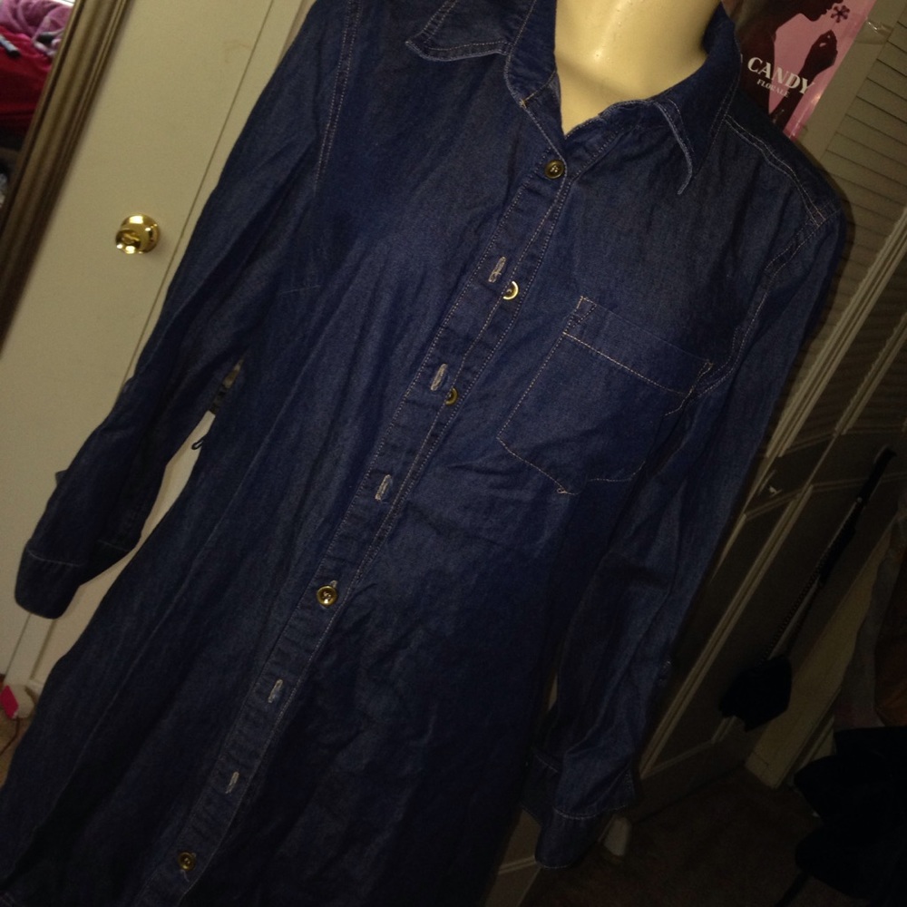 jean dress