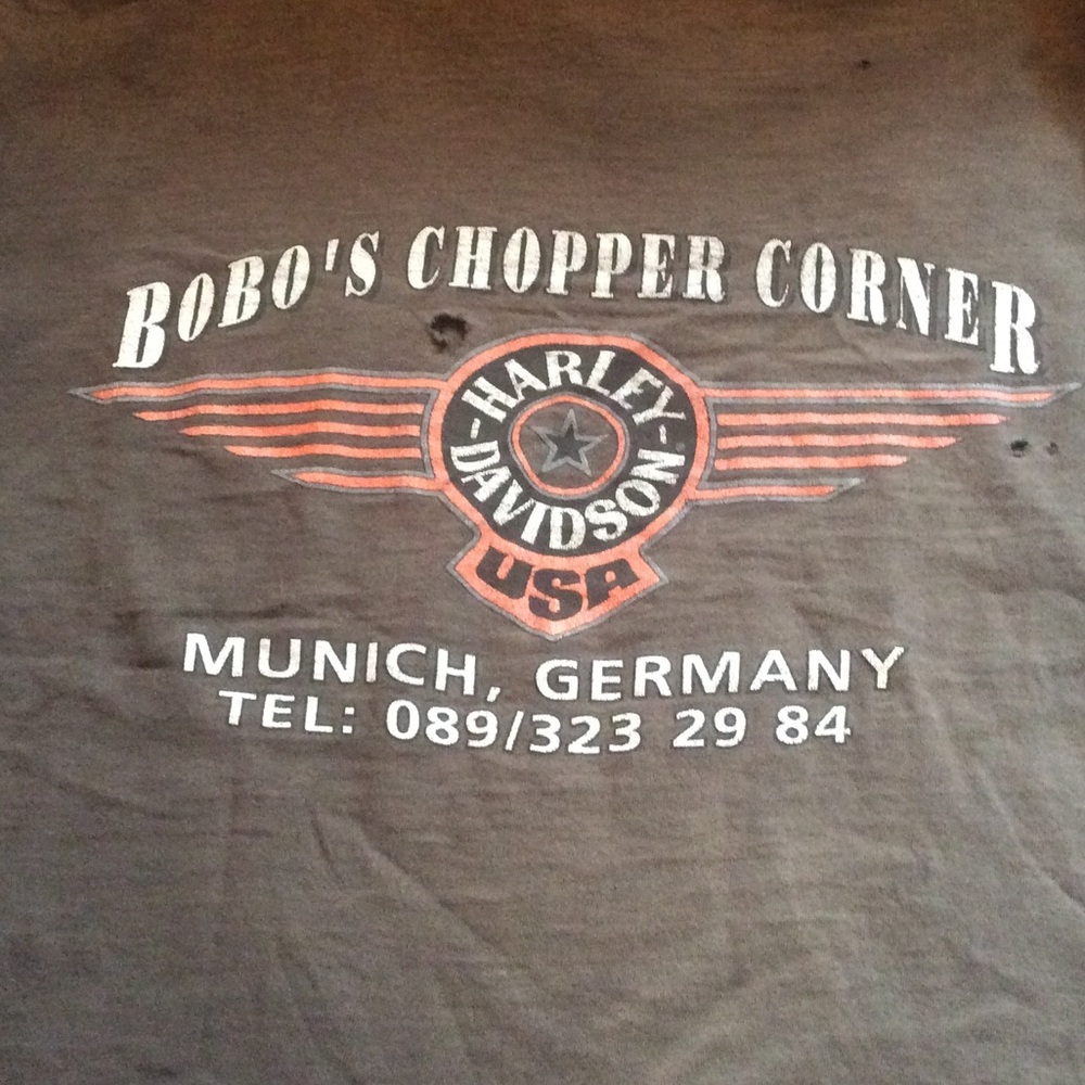 Very vintage Harley Davidson T-shirt L RARE!