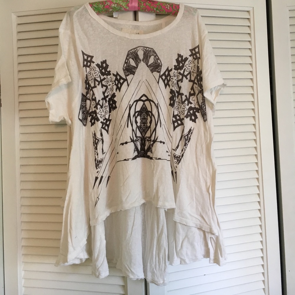 Free People patterned tunic
