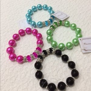 NWT Four stretchy bracelets!