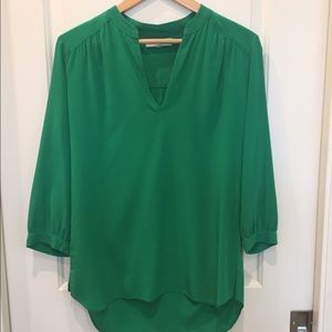 Amanda uprichard emerald blouse