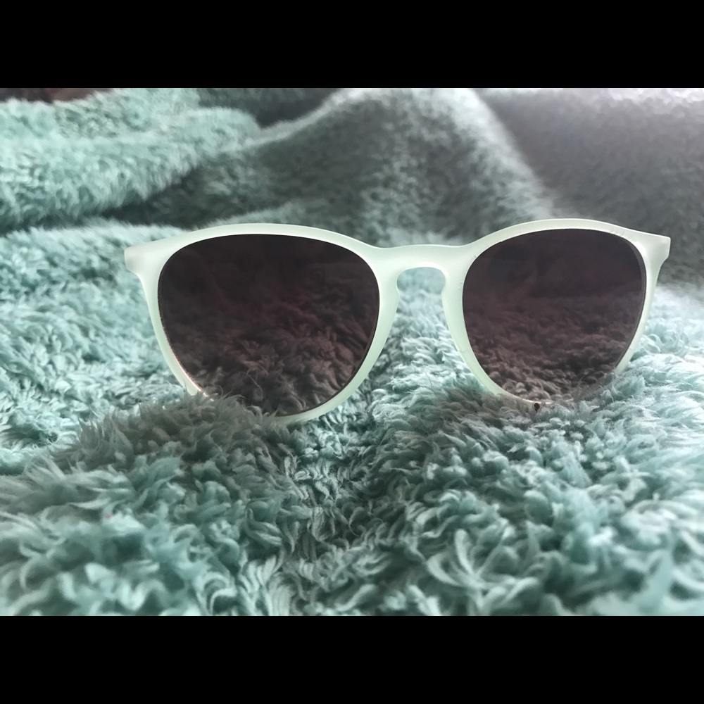 Teal Sunglasses