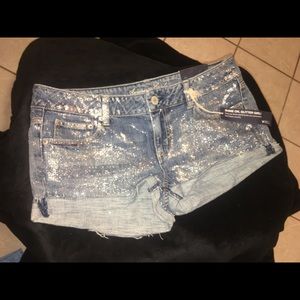 American Eagle sparkle shortie size 12 NWT