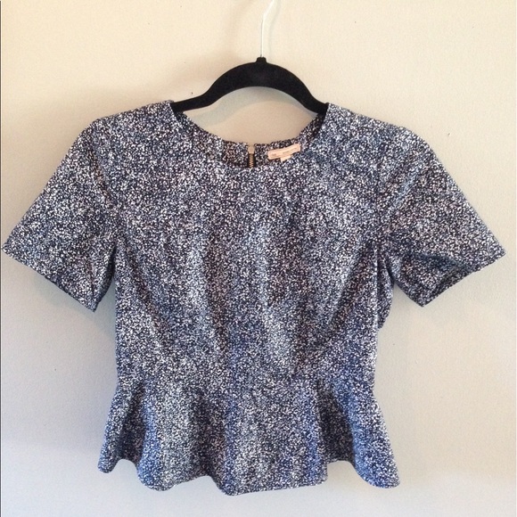 GAP Tops - Gap floral peplum top