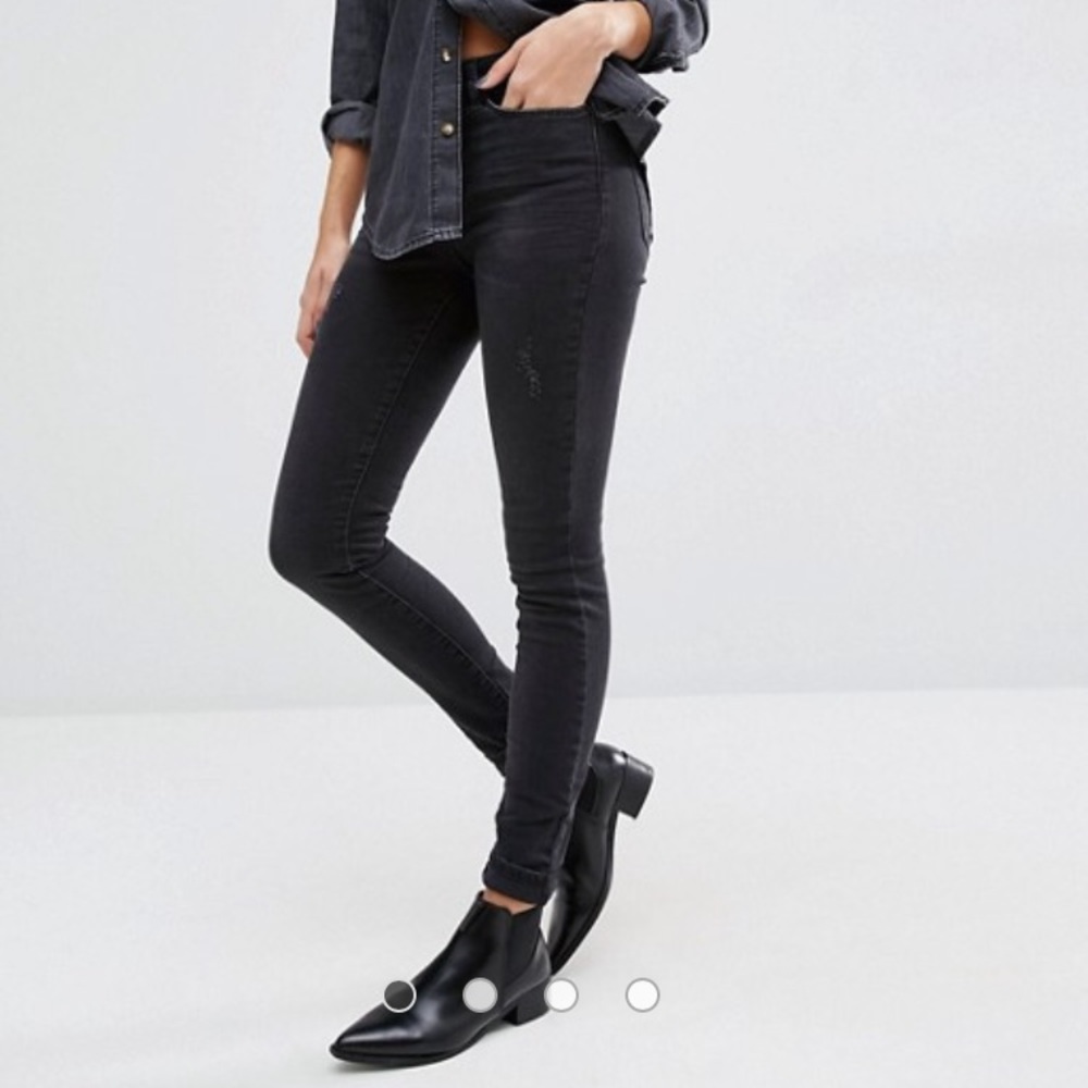 NWT High Waist Super Slim Jeans