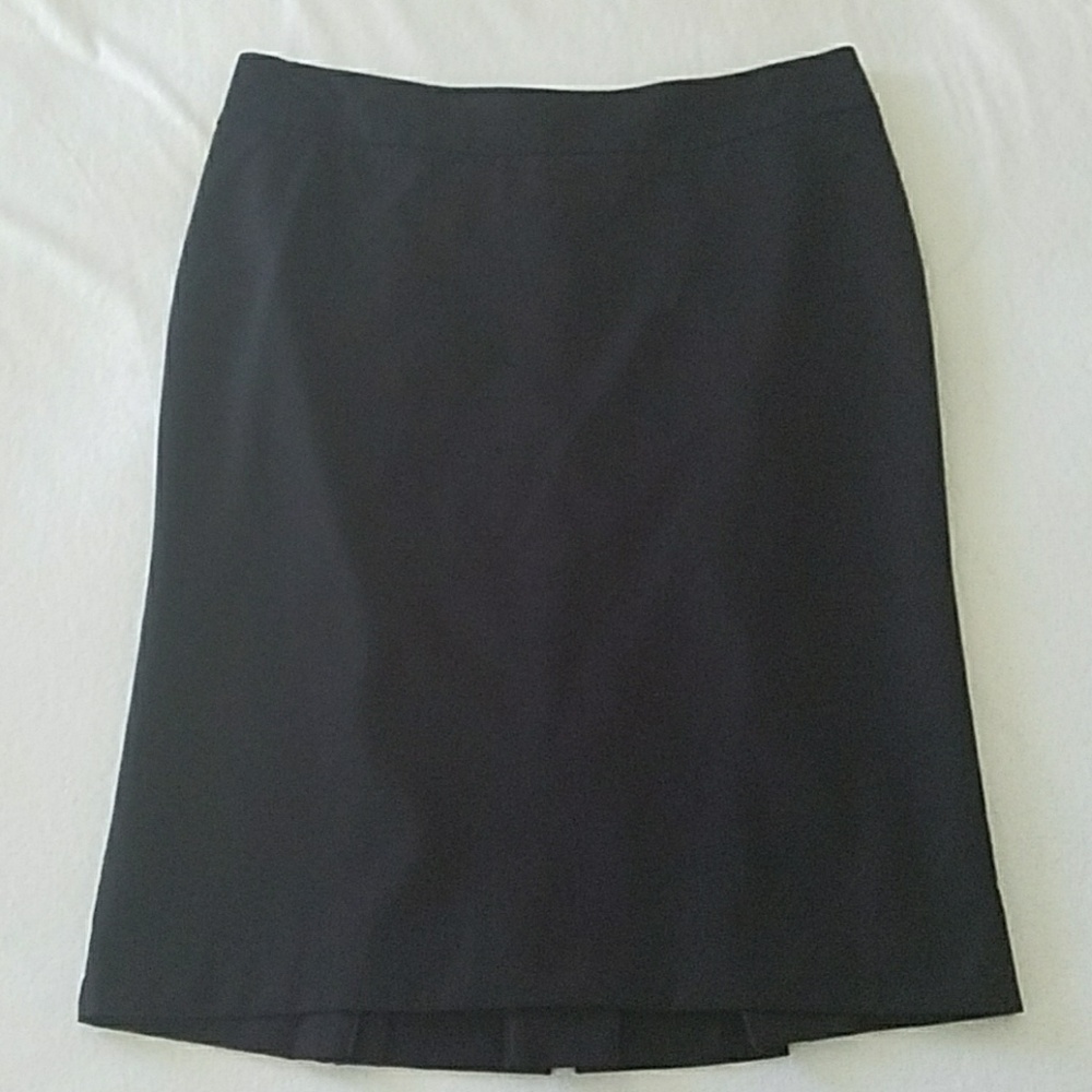 Black Suit Pencil Skirt