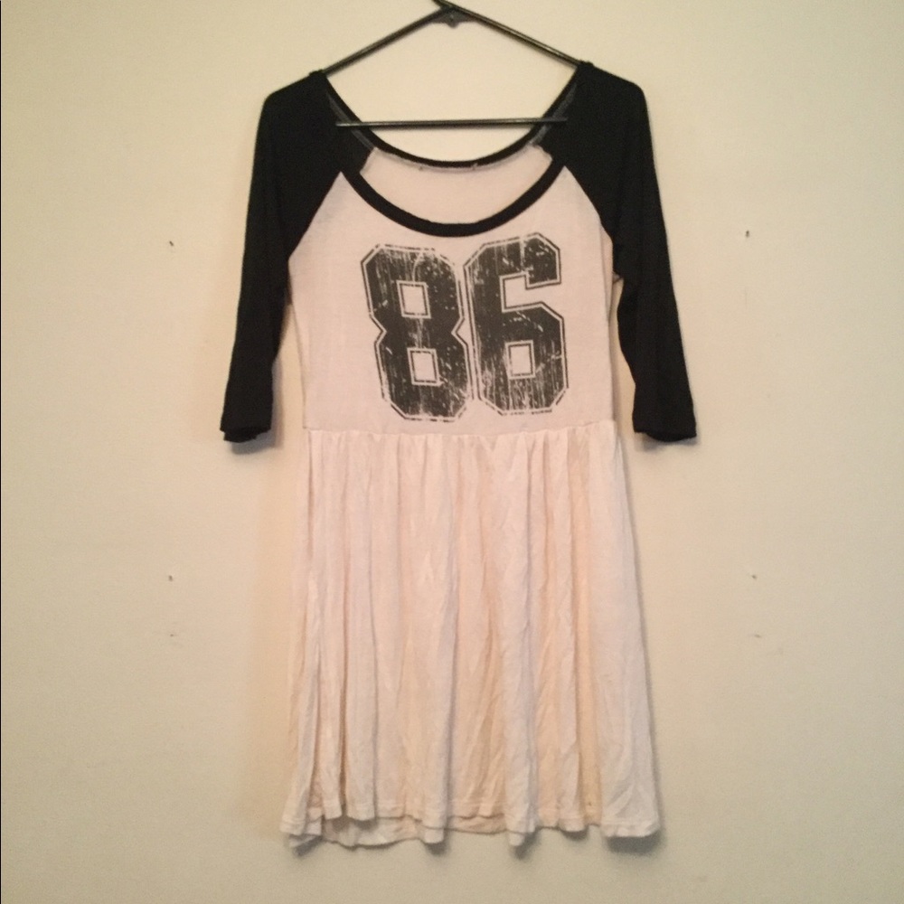 Baseball jersey dress