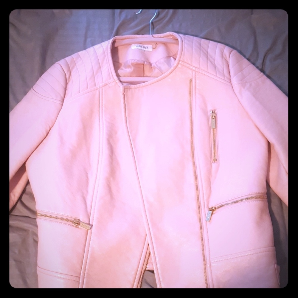 Calvin Klein moto jacket