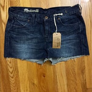 Madewell denim shorts