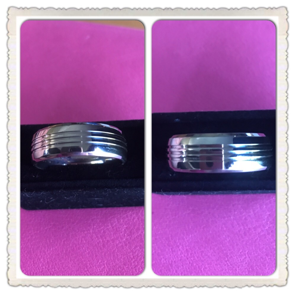 Men's promise or wedding band