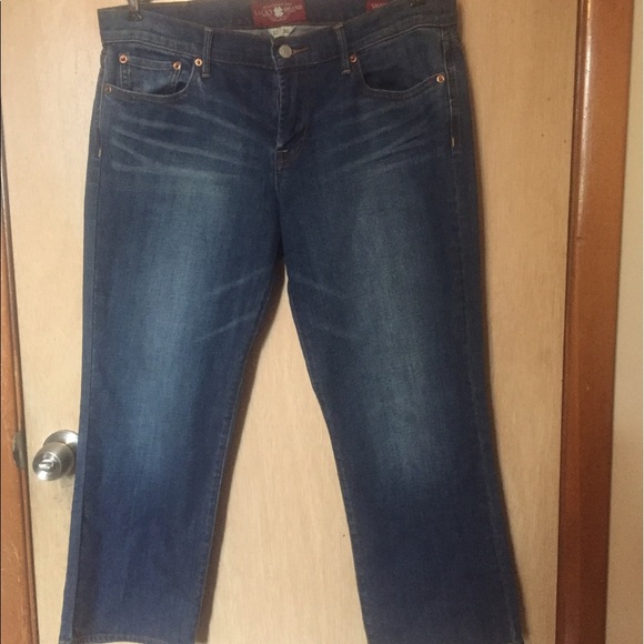 Lucky Brand crop jeans, lightly worn - Picture 1 of 5
