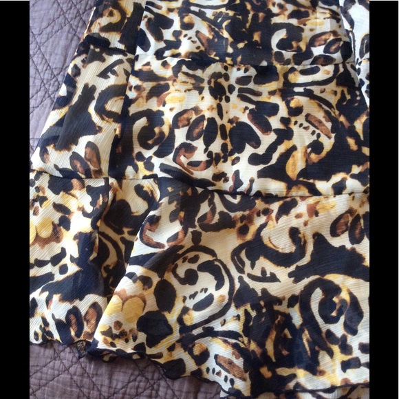 Ruby Rd Animal Print Skirt - Picture 2 of 4