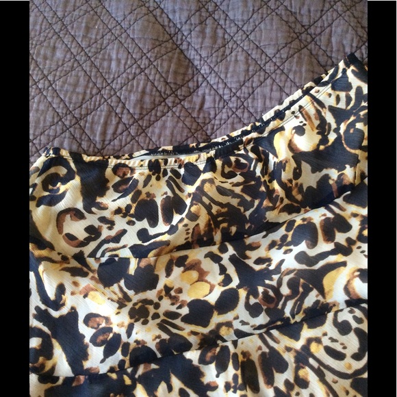 Ruby Rd Animal Print Skirt - Picture 3 of 4
