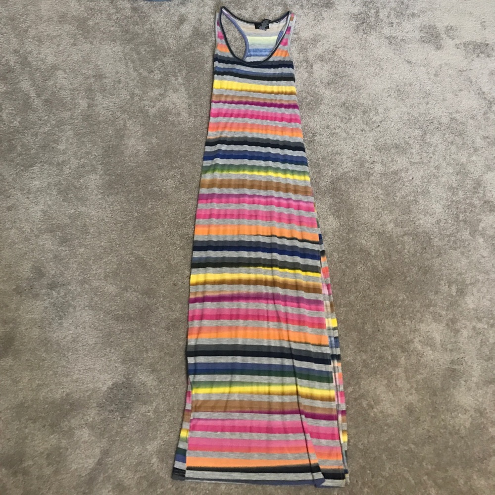 Colorful maxi dress!